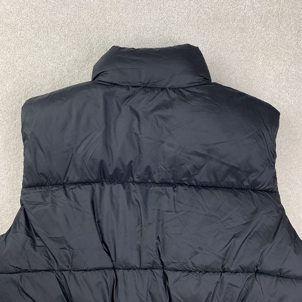 NWT Victoria's Secret Pink Crop Puffer Sleeveless Vest Black - Picture 6 of 11